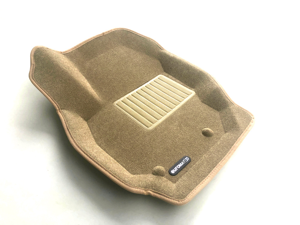 Коврики салона текст. 3D euro-std VOLVO XC 70 (2007-2016) /S 80 (2006-2016) (БЕЖ) (EMC3D)